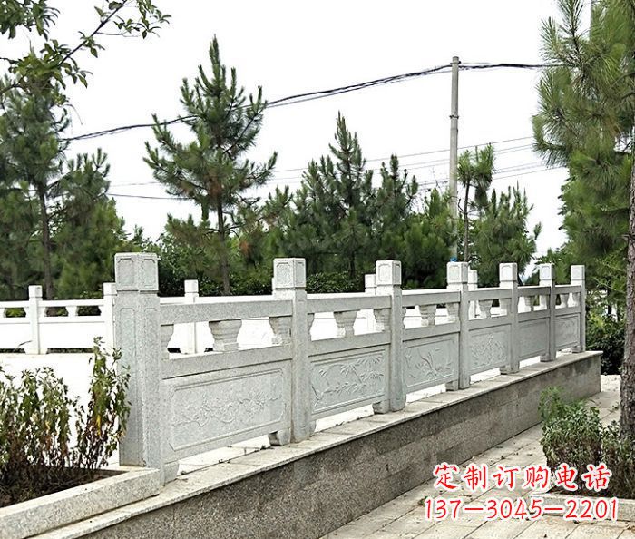 河南大理石栏板石雕,构筑公园景观