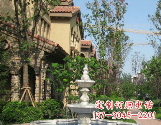 河南大理石喷泉雕塑