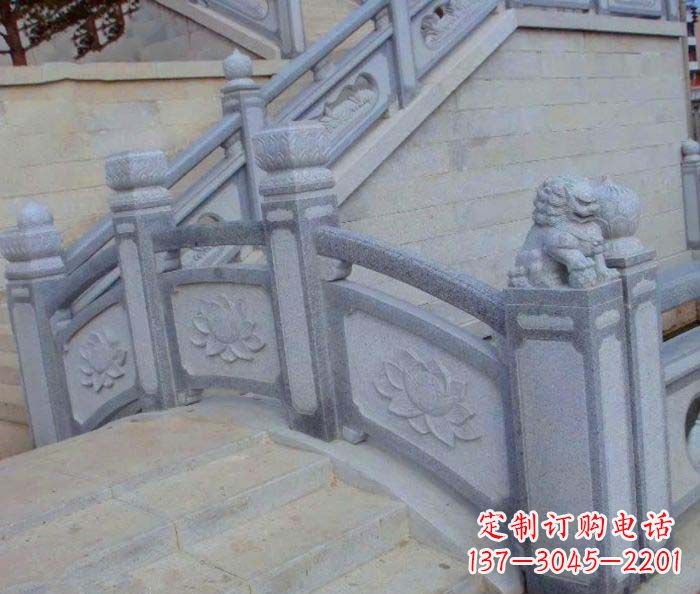 河南公园景观仿古石栏板
