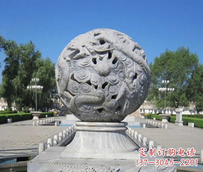 河南喷泉石雕塑,营造雅致公园景观