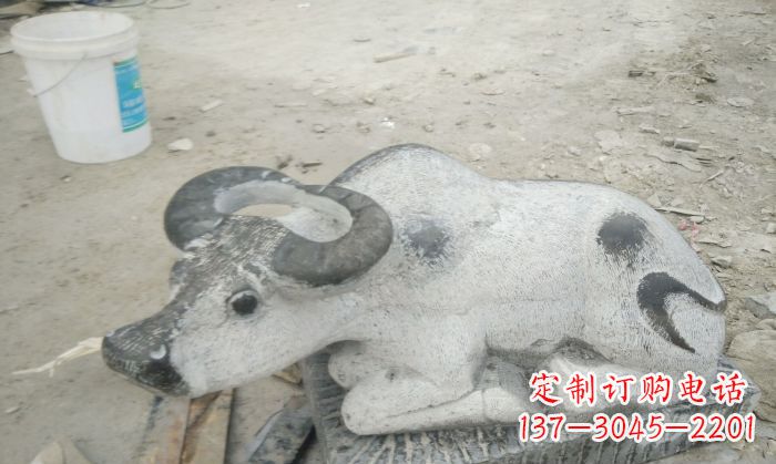 河南公园景观孺子牛石雕