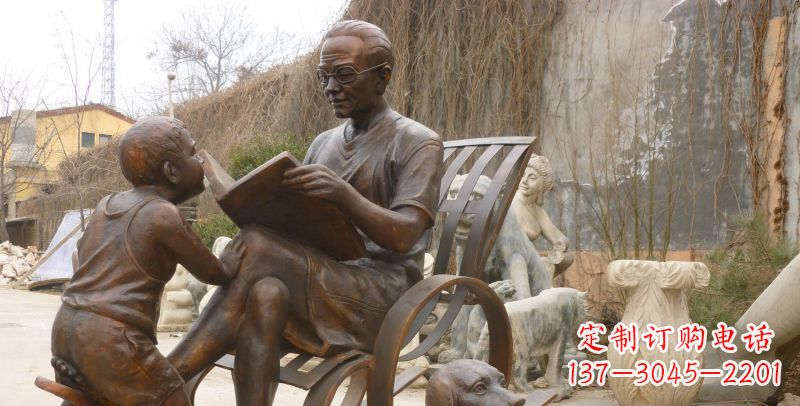 河南小孩雕塑,带来美好时光