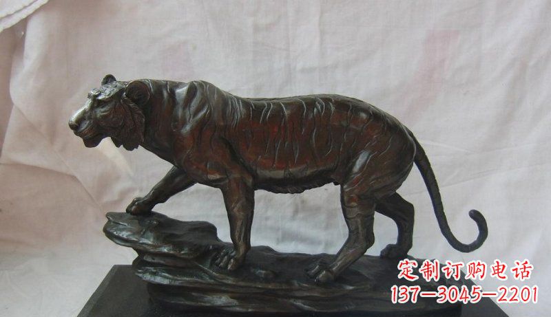 河南高质量老虎铜雕
