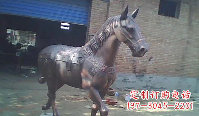 河南精美动物铜雕
