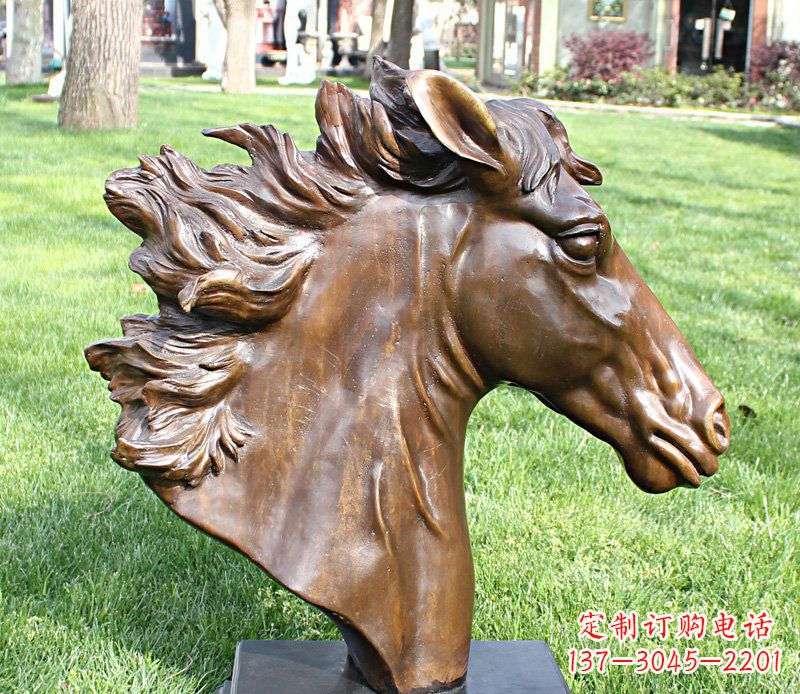 河南马头铜雕工艺品