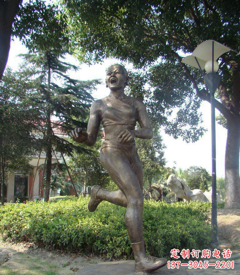 河南精美铜雕女人雕塑
