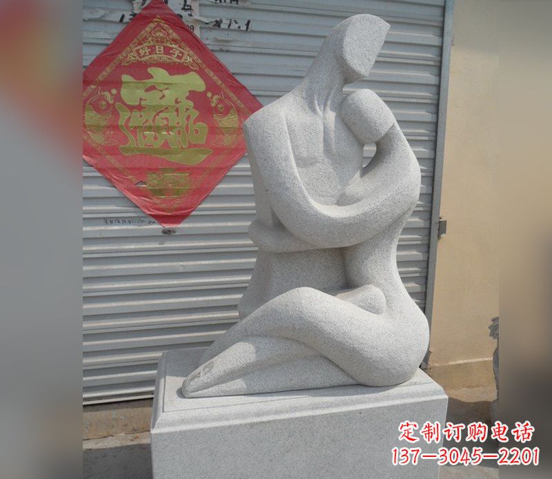 河南唯美情侣雕塑