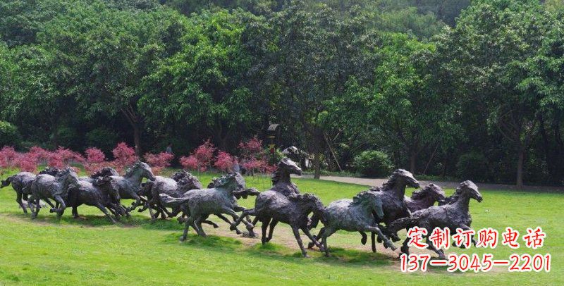 河南中领雕塑精美细腻的动物铜雕