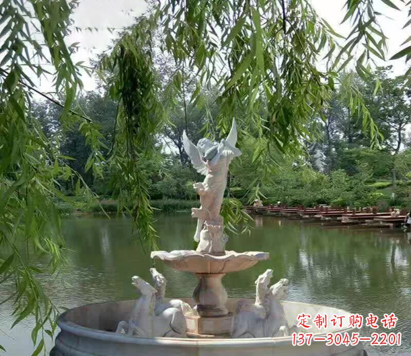河南公园天使景观石雕
