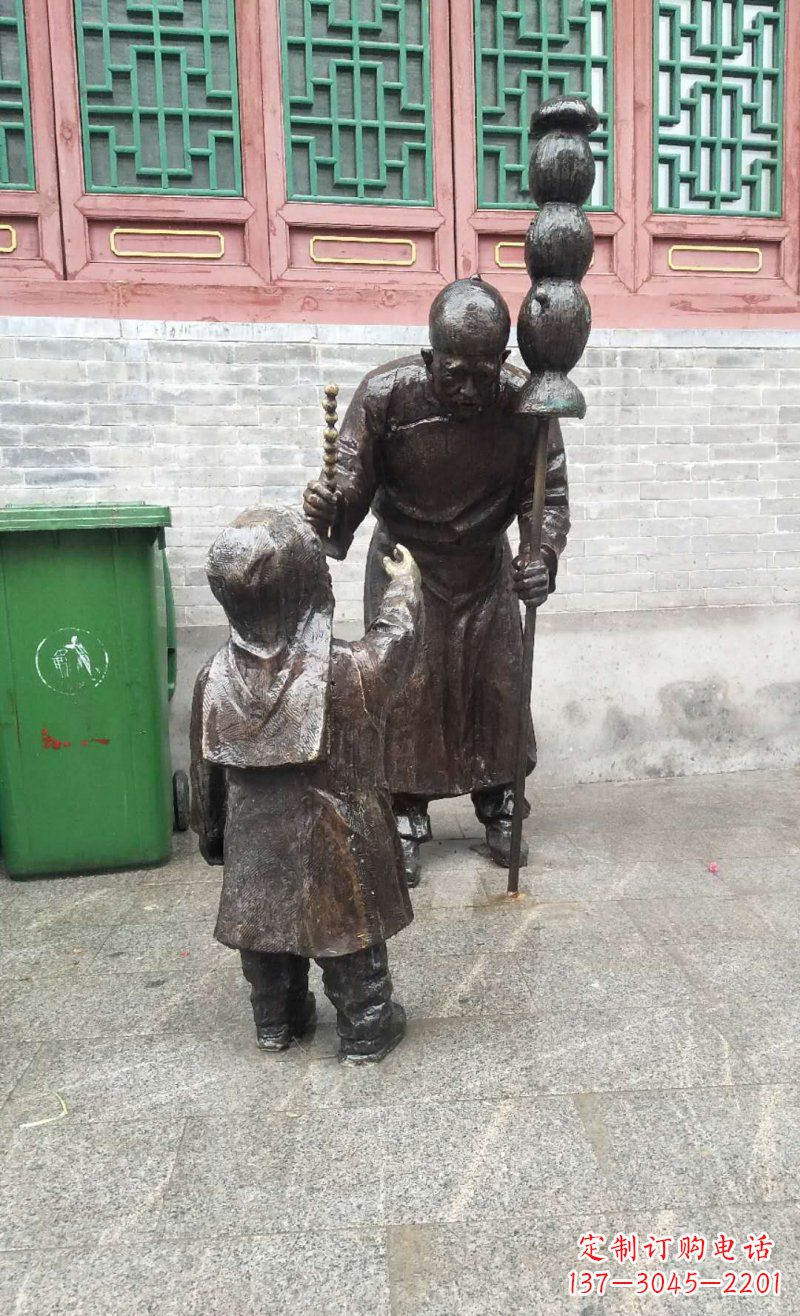 河南精美铜葫芦雕塑