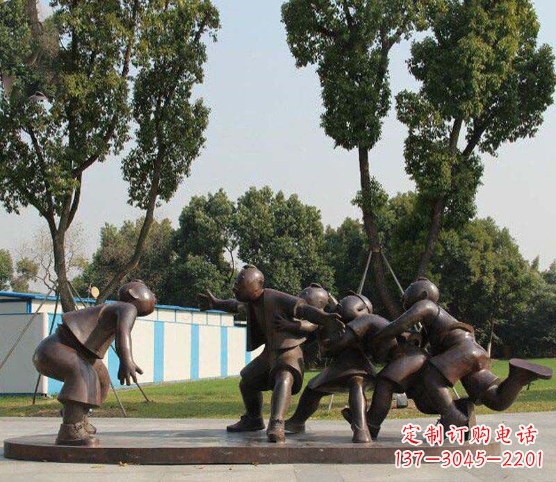 河南老鹰铜雕塑