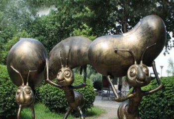 河南雕刻精灵——蚂蚁铜雕