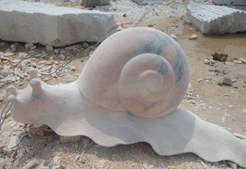 河南真实大小的蜗牛石雕