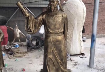 河南龙韵铜雕——歌颂古代大文豪李白