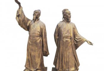 河南中领雕塑-传承古代文人雅士李白雕塑