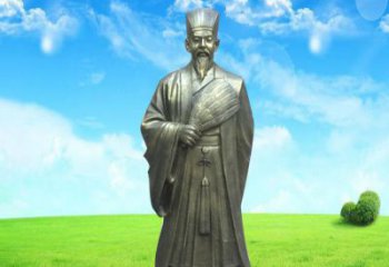 河南精致经典，让您体验古代名人诸葛亮的魅力——诸葛亮铜雕