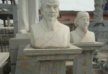 河南高级定制古代名人祖冲之头像雕塑