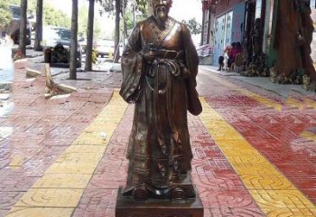 河南张仲景全新铜雕系列