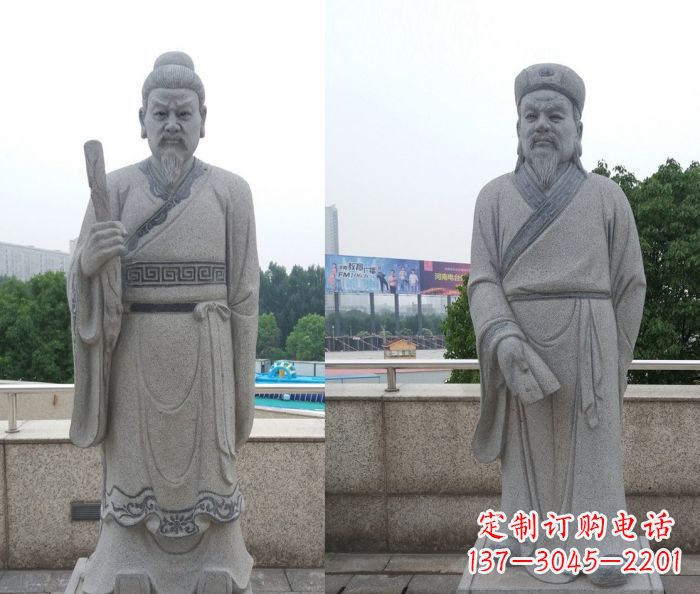 河南追随韩非、韩愈传统,精品石雕——韩愈雕塑