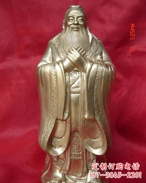 河南孔子雕塑:品质传承文明精神