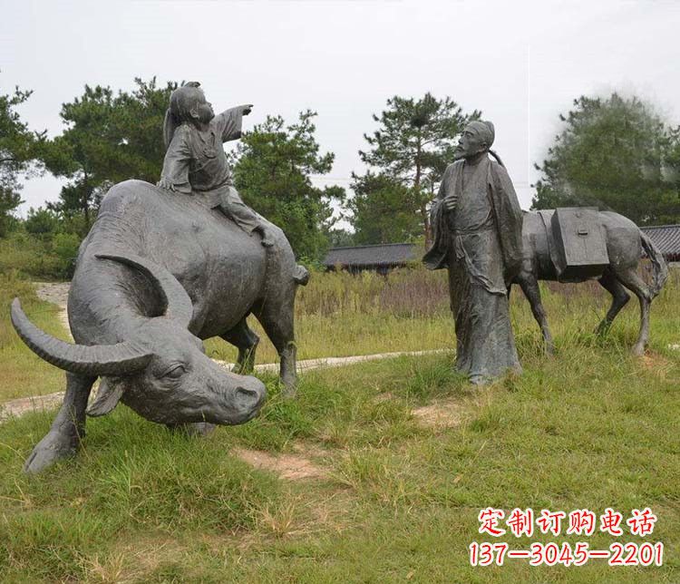 河南杜牧精品铜雕雕塑