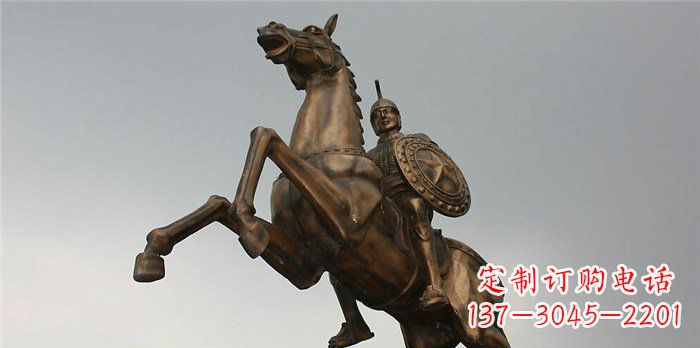 河南古罗马骑马战士铜雕——令人惊叹的骑马雕塑