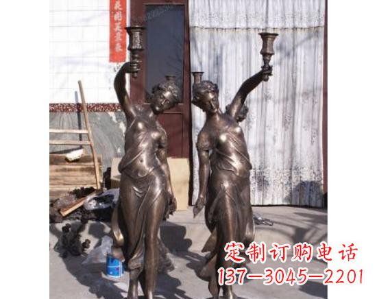 河南乡村古典马雕塑精美定制