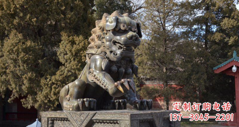 河南故宫狮子雕塑,展现古代文化之美