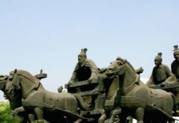 河南中领雕塑--尊贵马车雕塑