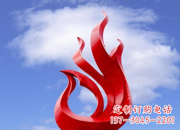河南华丽不锈钢凤凰雕塑