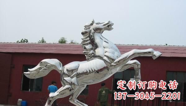 河南中领雕塑-不锈钢动物雕塑