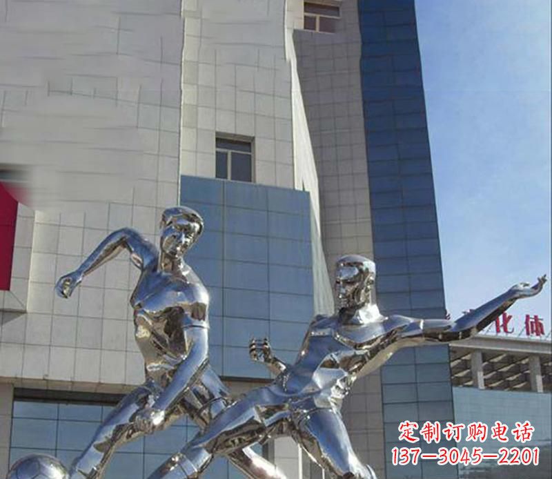 河南中领雕塑:专业的足球运动雕塑定制