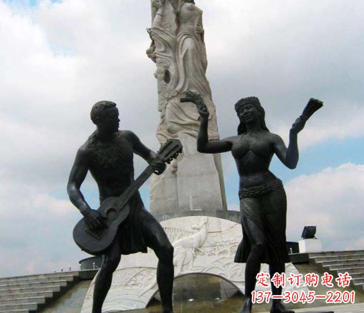 河南中领雕塑|专业定制吉他雕塑