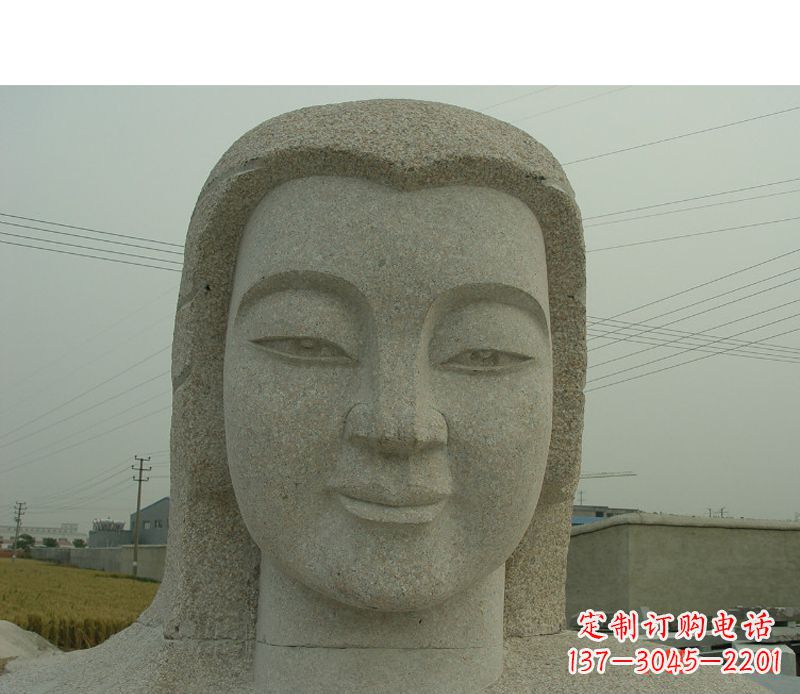 河南广场黄河母亲石雕