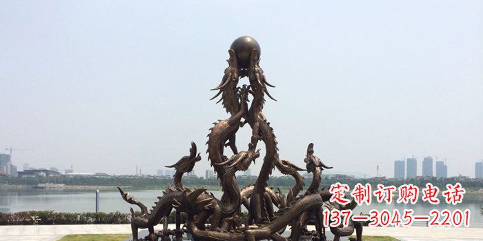 河南浑厚传统,装点你的家——中领雕塑铜龙雕塑