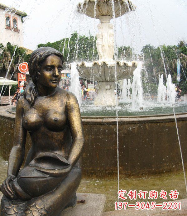 河南海螺景观铜雕展现经典之美