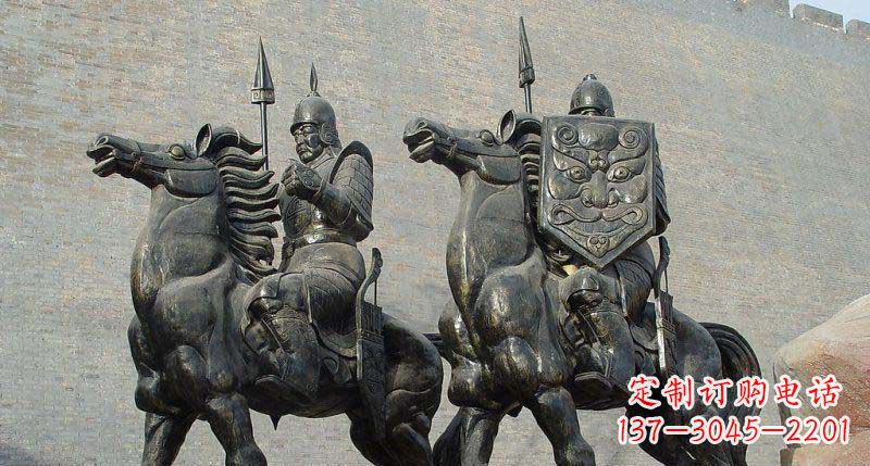 河南中领雕塑推出的将军铜雕以古代将军的形象为…