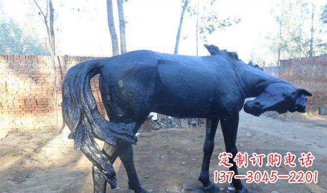 河南中领雕塑,马出奇制——铜马动物铜雕