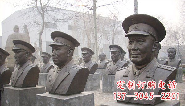 河南伟人头像铜雕,让美好永存