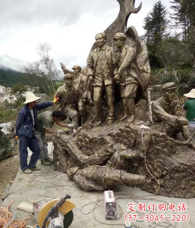 河南专业伟人铜雕多彩国度