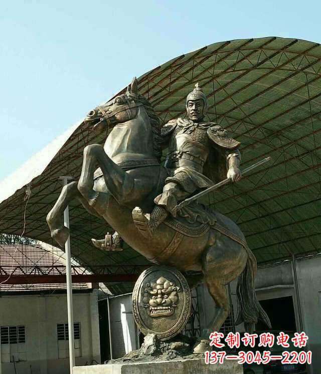 河南中领雕塑，赵子龙龙雕塑，为您臻致高级艺术品