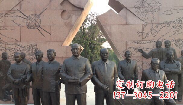 河南专业定制铜雕名人雕塑