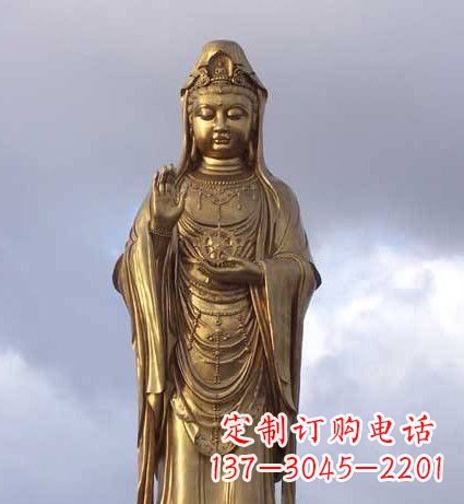 河南佛祖蛤蜊观音精美大型雕塑