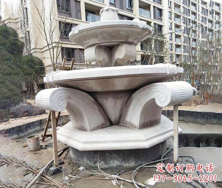 河南海马喷泉石雕