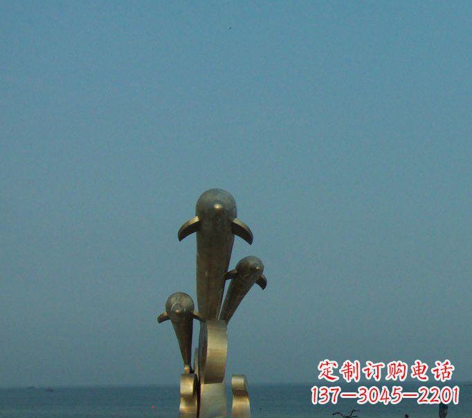 河南浪漫海豚艺术雕塑是中领雕塑为您量身定制的…