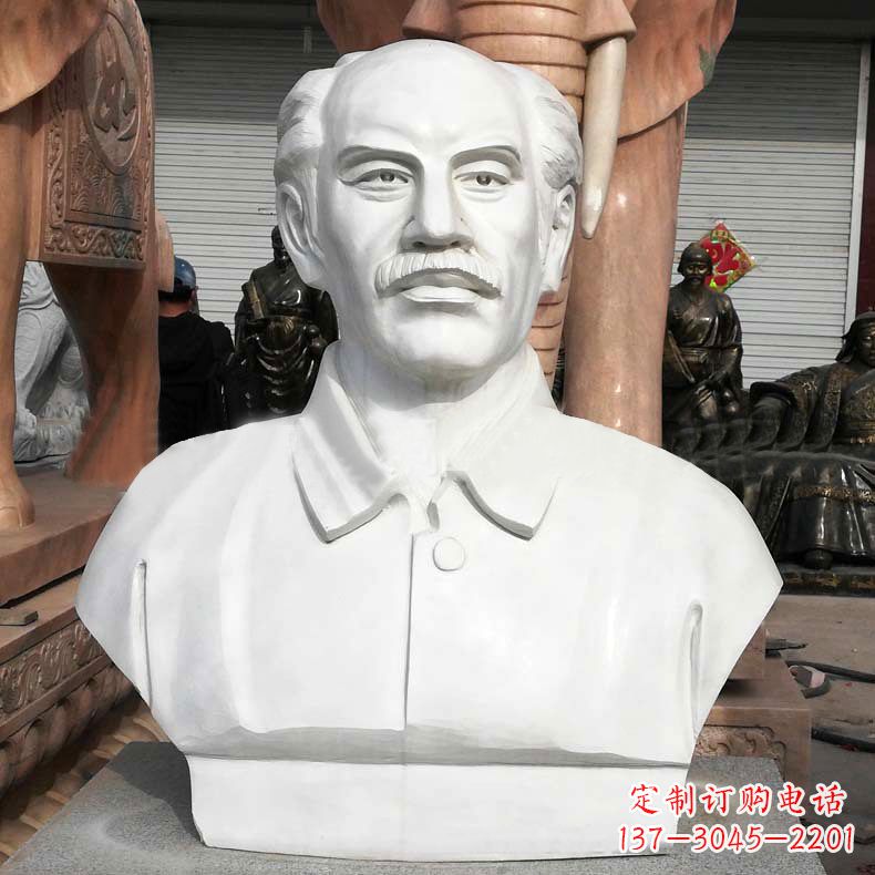 河南白求恩胸像雕塑——校园世界名人著名医生的终极象征