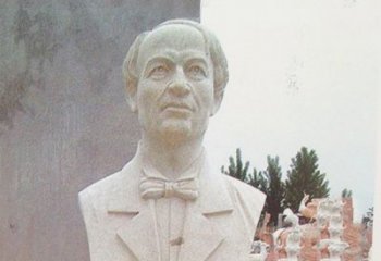 河南中领雕塑出品：爱迪生学校校园名人雕像