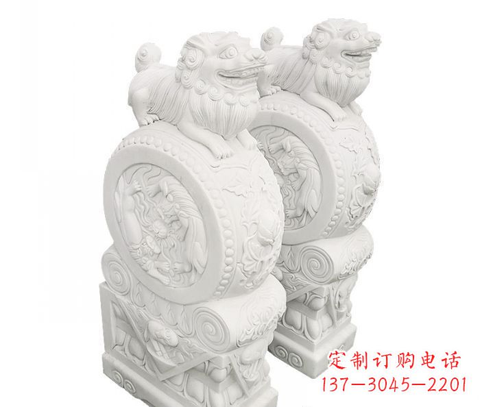 河南答案,比如白玉门墩雕塑xxxx