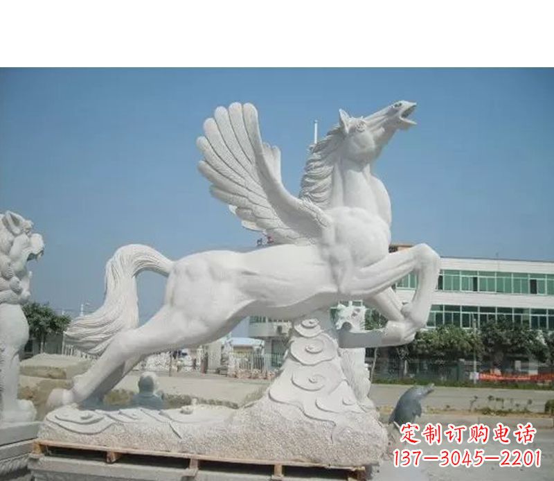河南中领雕塑推出的精美汉白玉马雕塑,全部由经…