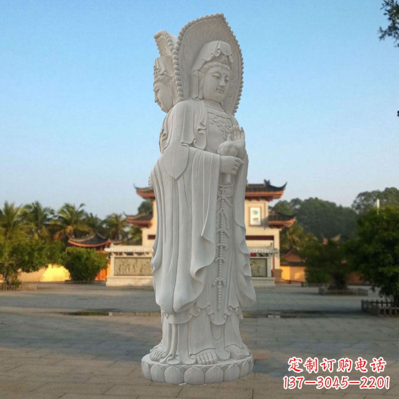 河南三面观音塑像,让你的生活充满智慧和祥和
